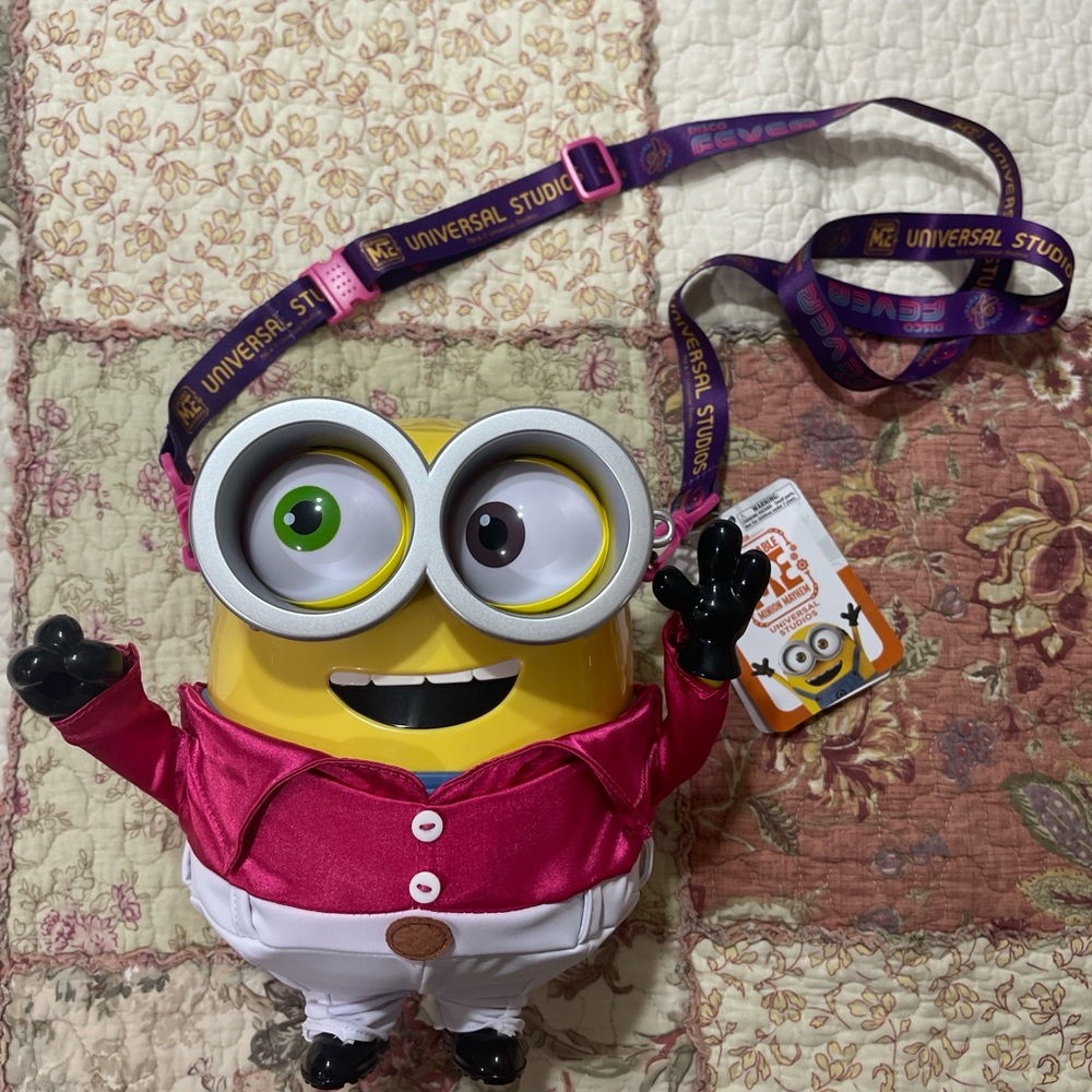 Universal Studios Minions Disco Fever Popcorn Bucket – Despicable Me Collectible
